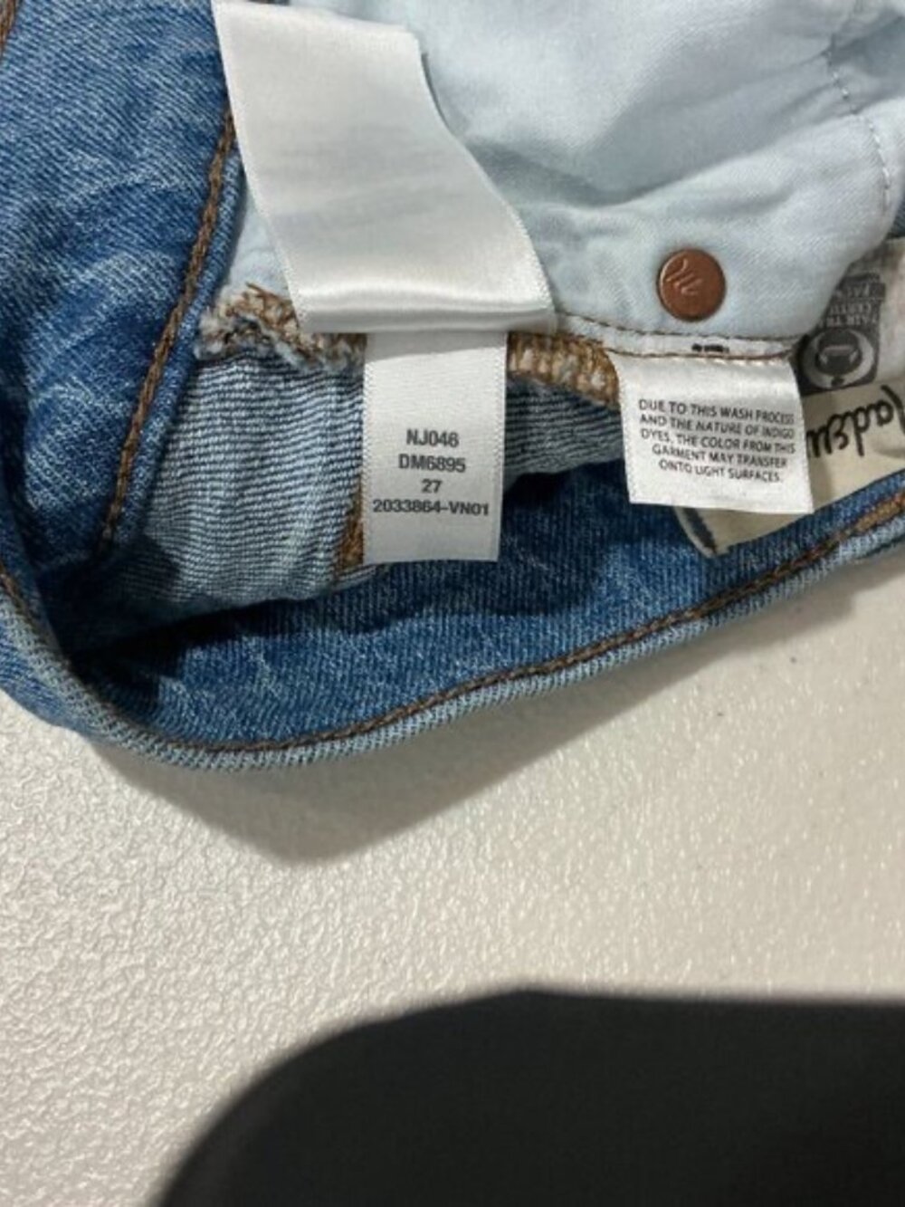 Madewell The Perfect Jean Short 3" Inseam Women SIze W27 - Picture 9 of 13